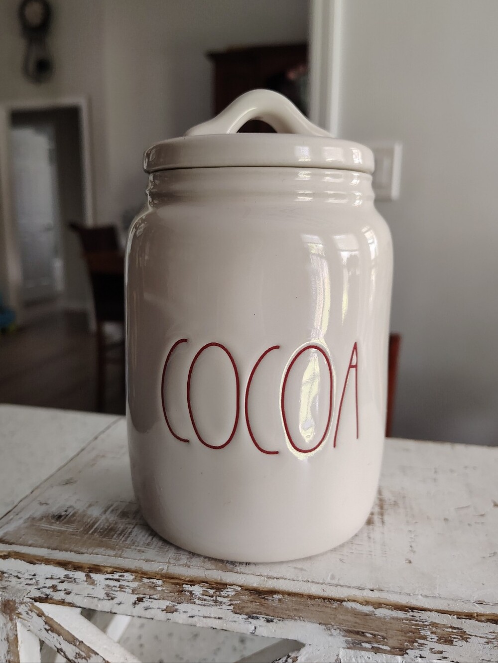 Rae Dunn Cocoa Canister
